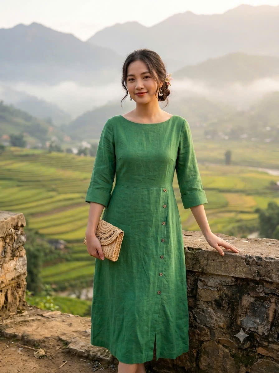 VÁY LINEN 