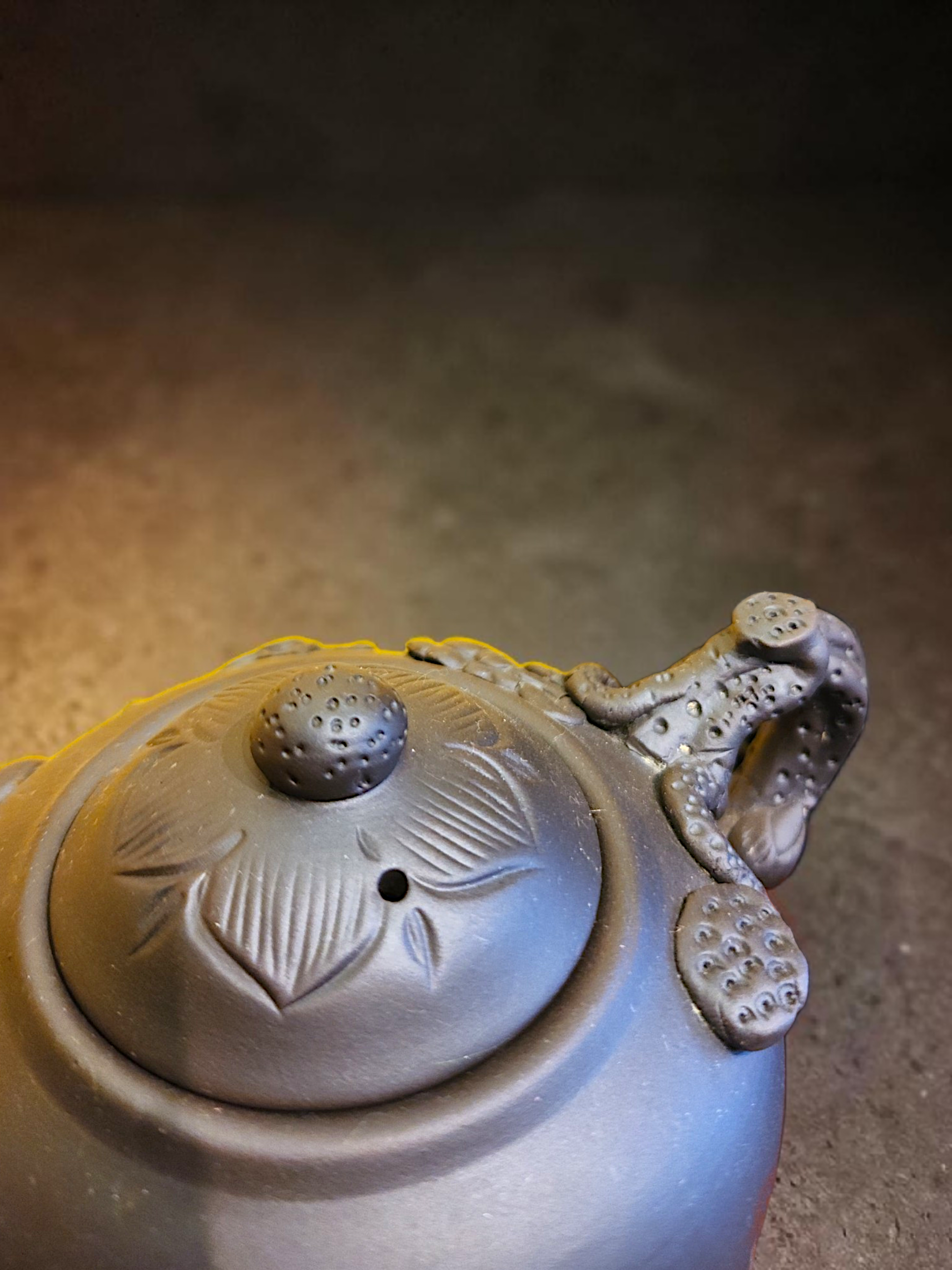 Bộ Ấm Trà Tử Sa Phù Dung Liên Oa