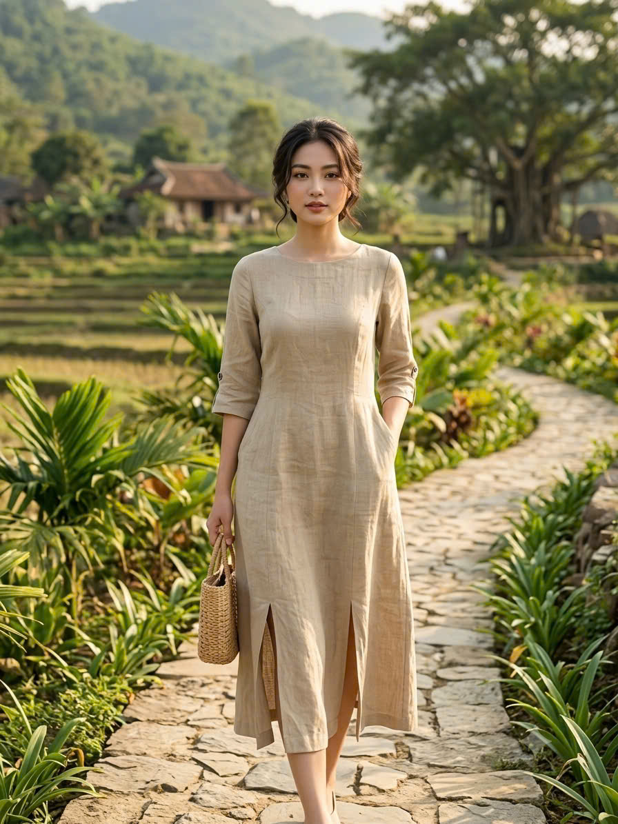 VÁY LINEN 