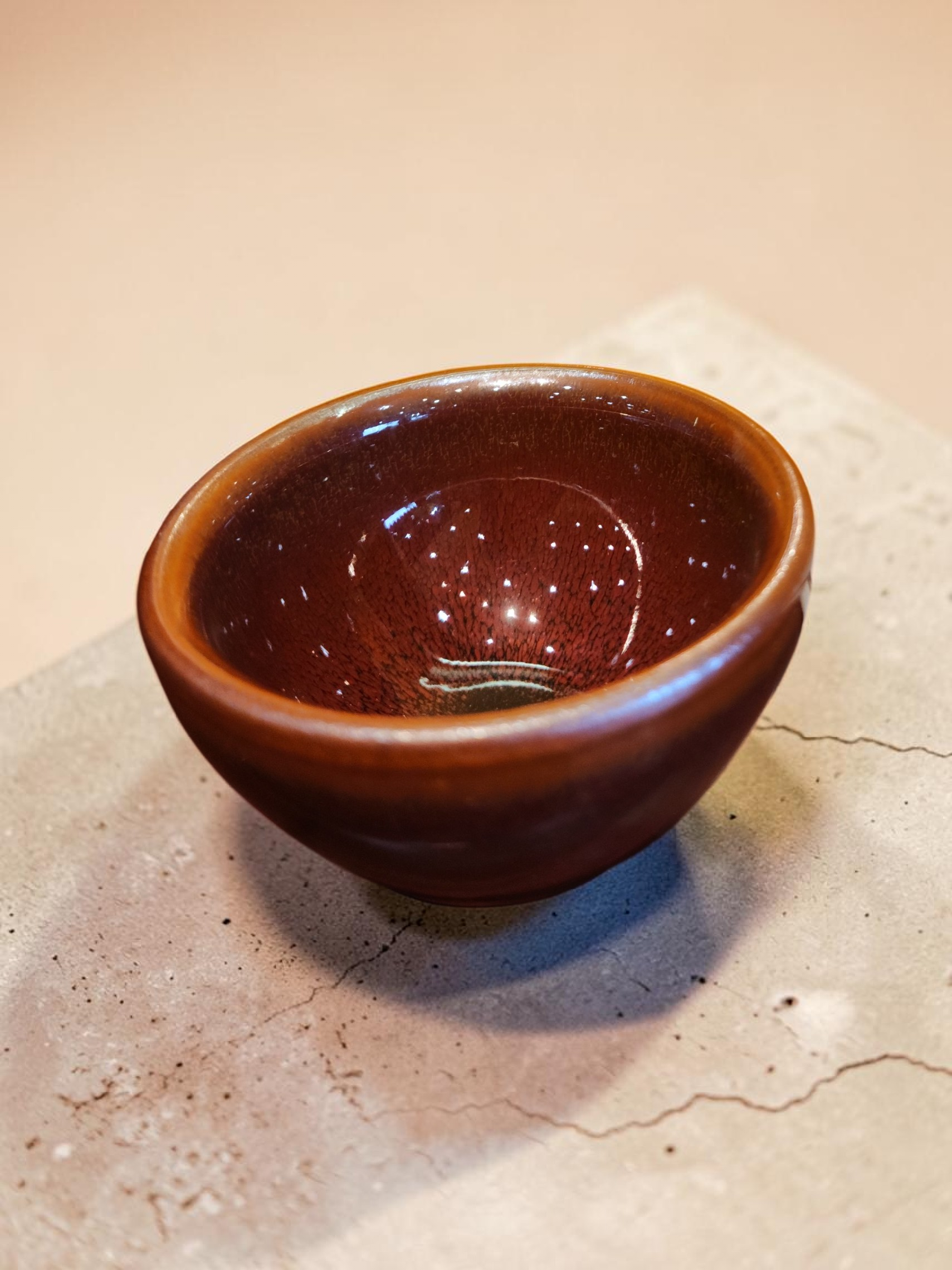 Chén Trà Men Kiến Diệp (Tenmoku)